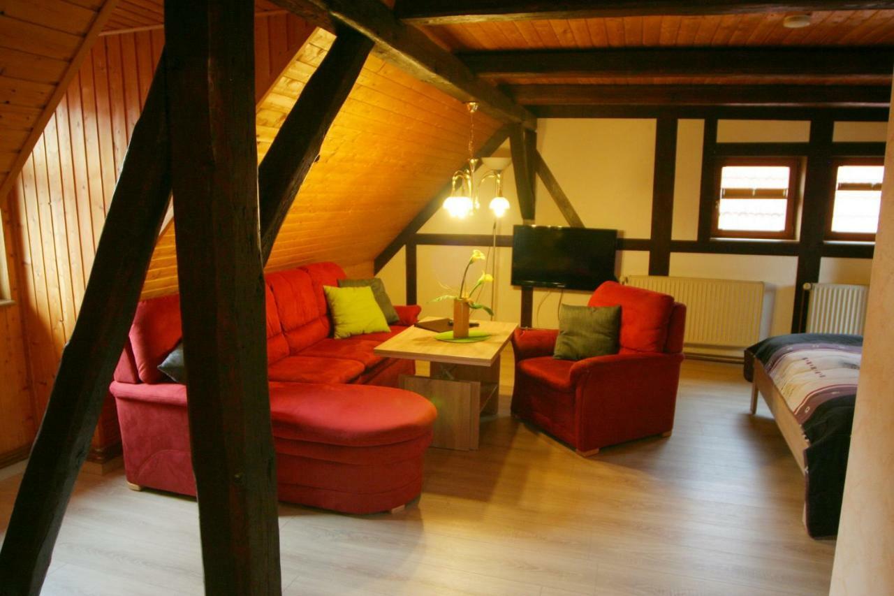 Ilfeld Gaestehaus Troebs מראה חיצוני תמונה